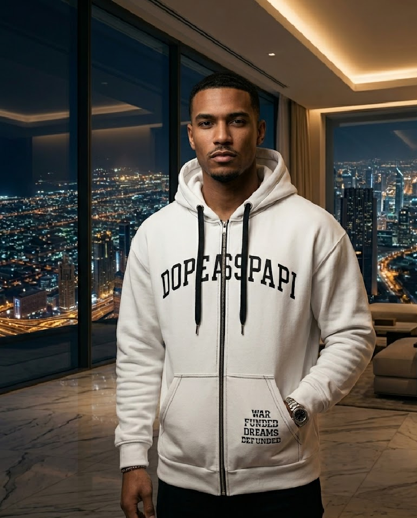 Dopeasspapi™ Legacy Zip Hoodie