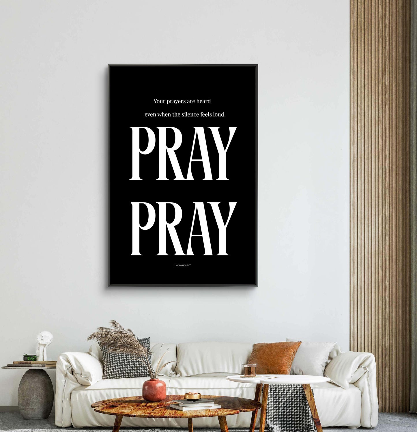 Faith • Prayer • Hope – Digital Poster Bundle (Printable Wall Art)